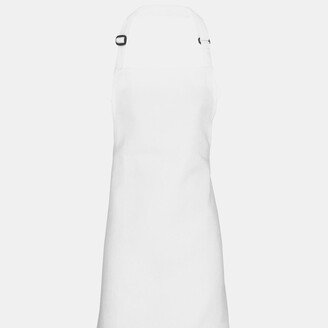 Premier Premier Adults Unisex Adjustable Bib Apron (White) (One Size) (One Size)