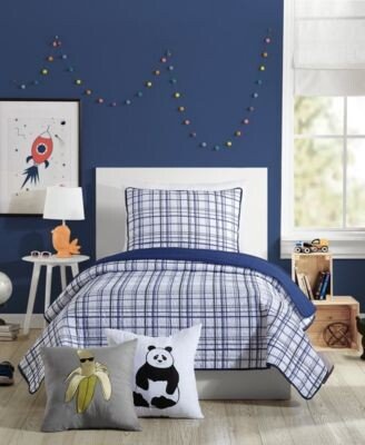 Marquis Navy Quilt Set