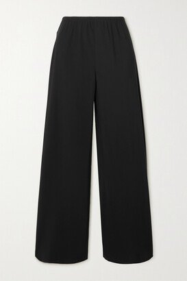 Essentials Gala Jersey Wide-leg Pants - Black