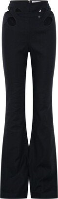 Interloop high-waisted trousers