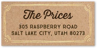 Address Labels: Big Bbq Bash Address Label, Beige, Address Label, Matte