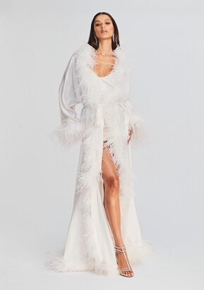 Juno Feather Robe-AA