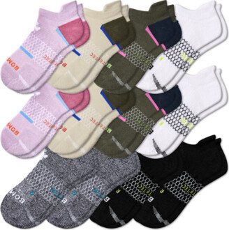 Women's All-Purpose Performance Athletic Ankle Workout Sock 12-Pack - Lilac Black Mix - Small - Athletic