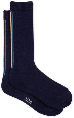 Artist Vertical Stripe Socks