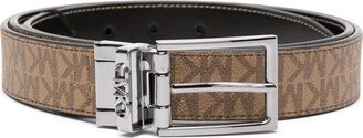 Logo-Print Reversible Belt