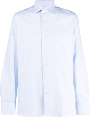 Piqué-Weave Cotton Shirt