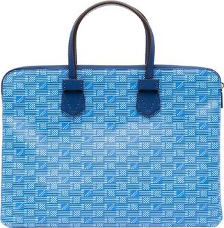 Monogram-Pattern Laptop Bag