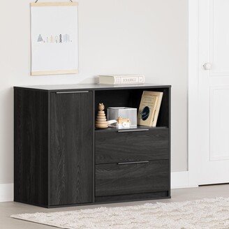 South Shore Hourra 2-Drawer Dresser with Door