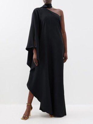 Bolkan One-shoulder Crepe Dress