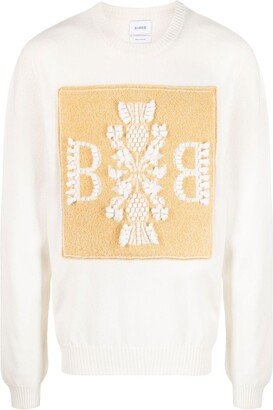 Embroidered Cashmere Jumper-AA