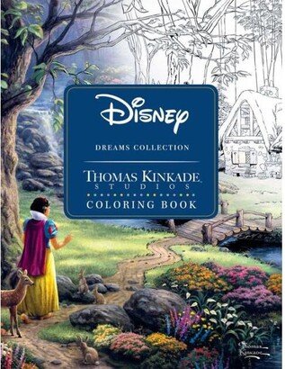 Barnes & Noble Disney Dreams Collection Thomas Kinkade Studios Coloring Book by Thomas Kinkade