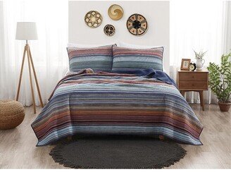 Met Stripe Yarn Dye Quilt Set