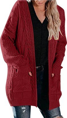 SHAOBGE My Orders Placed Petite Chenille Sweater Holiday Sweaters For Women Dressy Orange Turtle Neck Sweater Womens Fall Coat Womens Fall Coat My Recent Orders Lightning Deals Today