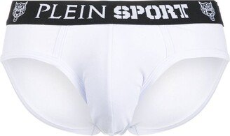 Slip Tiger logo-waist briefs