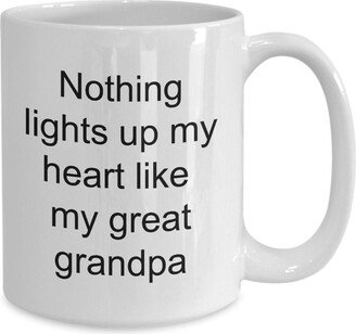 Great Grandpa Mug, Birthday Gift For Grandpa, Fathers Day Grandfather Present, Mug