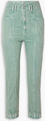 Tucson high-rise slim-leg jeans