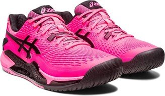 Gel-Resolution 9 Tennis Shoe (Hot Pink/Black) Men's Shoes