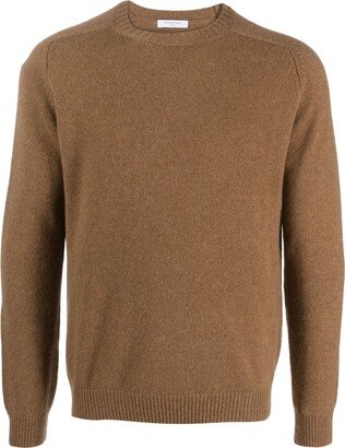 Long-Sleeve Cashmere Jumper-AD