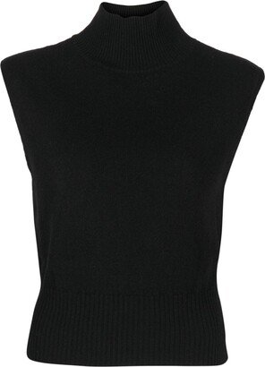 Arco turtleneck cashmere vest