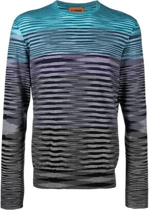 Striped Cotton Jumper-AA