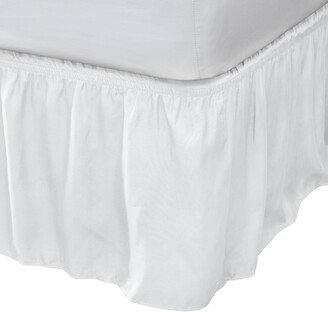 Wrap Around Bed Ruffle Twin/Full in White