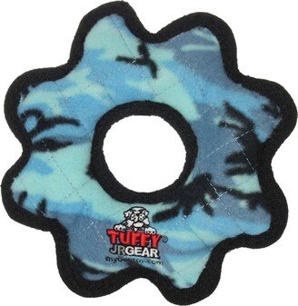 Tuffy Jr Gear Ring Camo Blue, Dog Toy