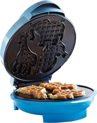 Brentwood Animal Shaped Waffle Maker in Blue