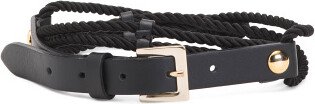 TJMAXX Leather Rope Belt