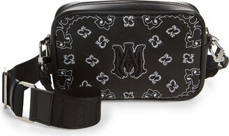 Bandana Pattern Leather Camera Case