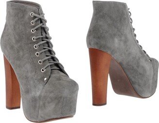 Ankle Boots Light Grey-AA