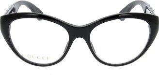 Cat-Eye Frame Glasses-AG