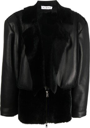 Oversized Shearling Jacket-AA