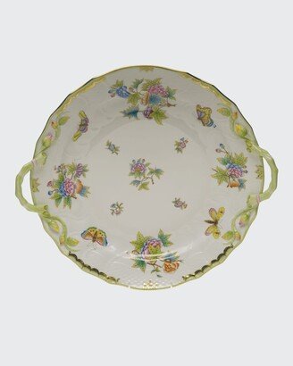Queen Victoria Chop Plate with Handles-AA