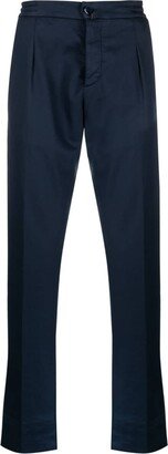 Straight-Leg Cotton Trousers-BY