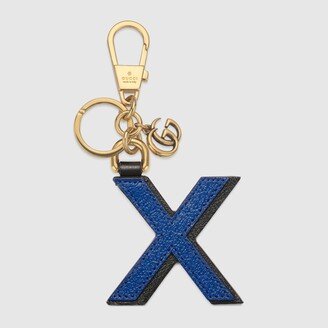 Letter X keychain