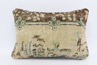 Pillow Covers, Turkish Kilim Pillow, Beige Cushion, Rug Garden Vintage Case, 4