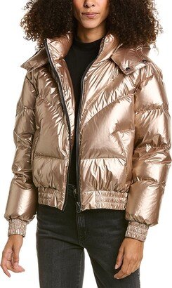 Mika Metallic Puffer Coat