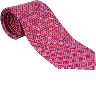 Micro Pattern Printed Tie-AA