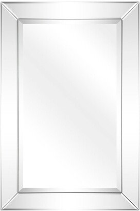 Moderno Beveled Rectangle Wall Mirror-AA