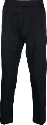 Pleated Tapered-Leg Trousers-AD