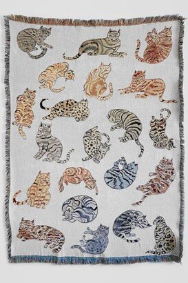 Olivia Wendel Textiles Olivia Wendel Cats Blanket