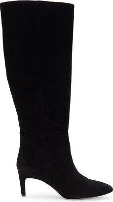 Uma Suede Kitten Knee High Boots