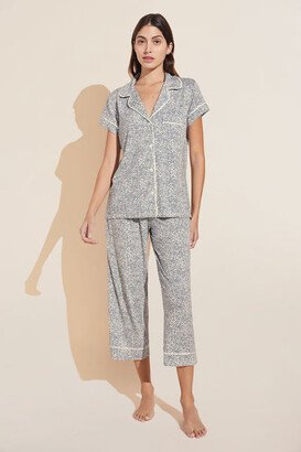 Gisele Printed TENCEL™ Modal Short Sleeve Cropped PJ Set