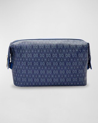 Men's Vegan Monogram Washbag Toiletry Kit-AA