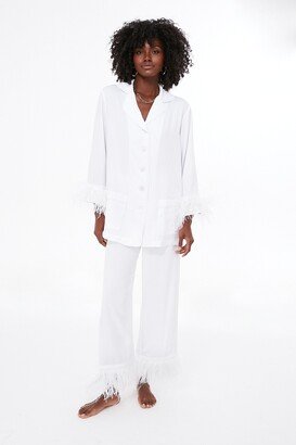 White Party Pajama Set