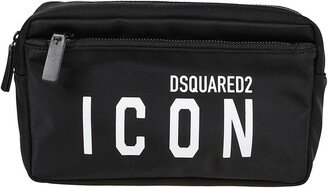 Icon Logo Printed Toiletry Bag-AA