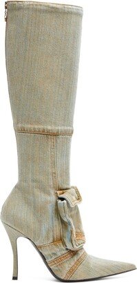D-Venus knee-length boots