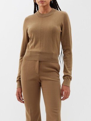 Wool-blend Round-neck Sweater