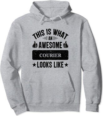 Fun Couriers apparel Courier gifts funny quote Courier Pullover Hoodie