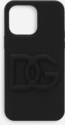 Rubber iPhone 14 Pro Cover with logo